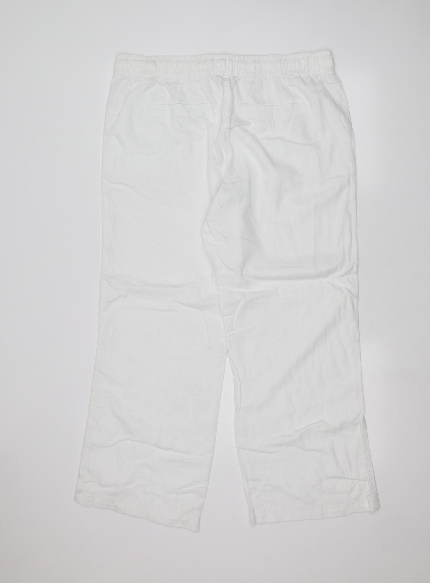 George Womens White   Trousers  Size 18 L28 in