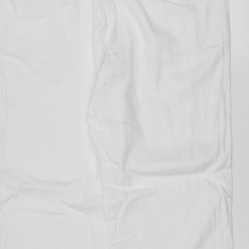 George Womens White   Trousers  Size 18 L28 in