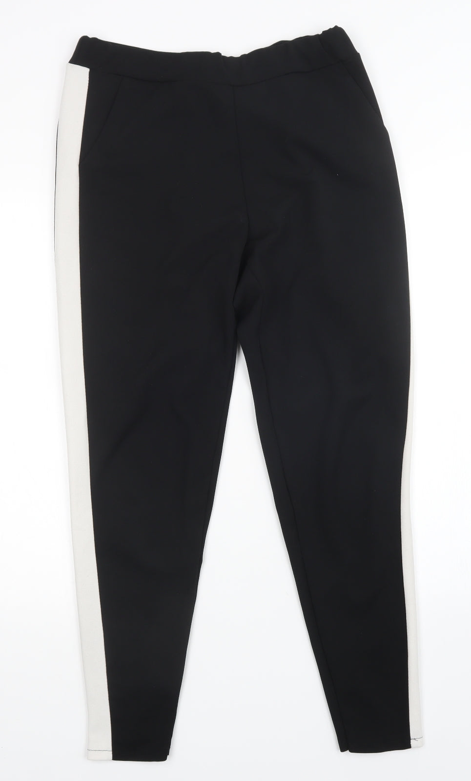erre De Raso Womens Black   Trousers  Size L L29 in
