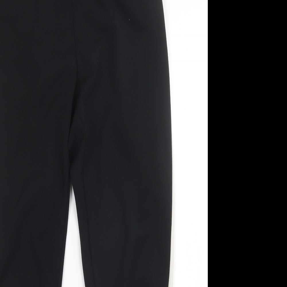 erre De Raso Womens Black   Trousers  Size L L29 in