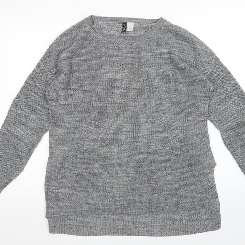 Divided Womens Grey   Pullover Jumper Size S