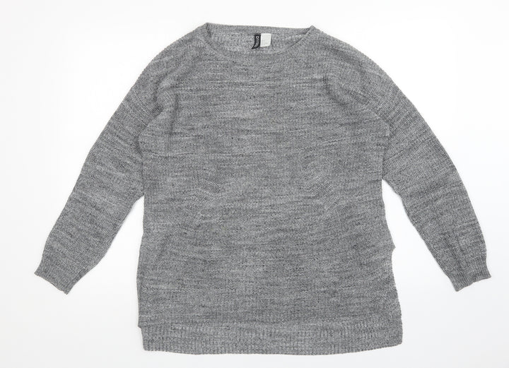 Divided Womens Grey   Pullover Jumper Size S
