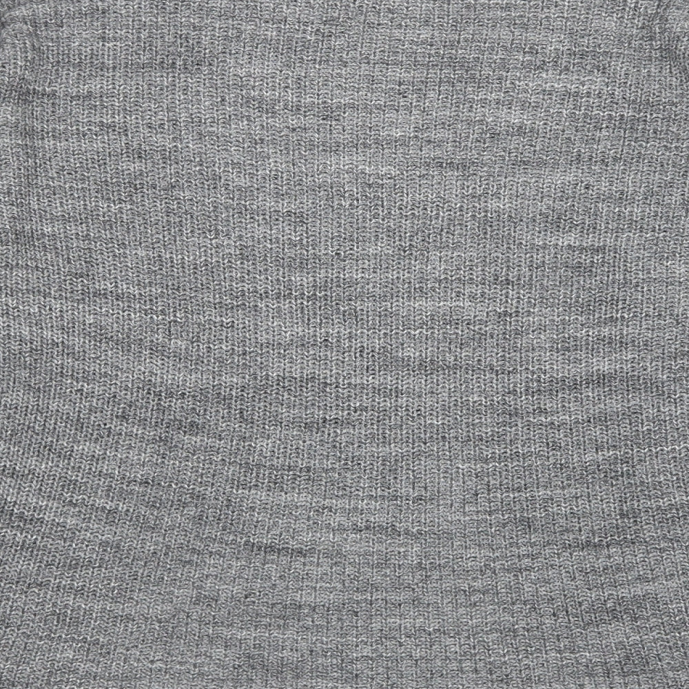 Divided Womens Grey   Pullover Jumper Size S