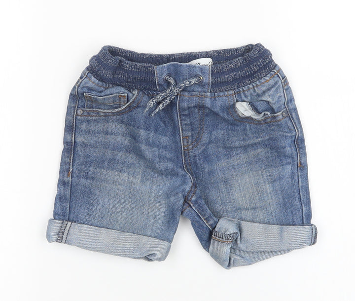 denim co Boys Blue  Denim Utility Shorts Size 3-4 Years