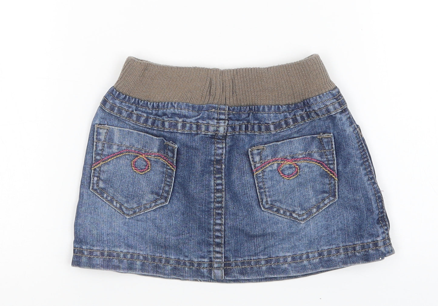 F&F Girls Blue   A-Line Skirt Size 18-24 Months