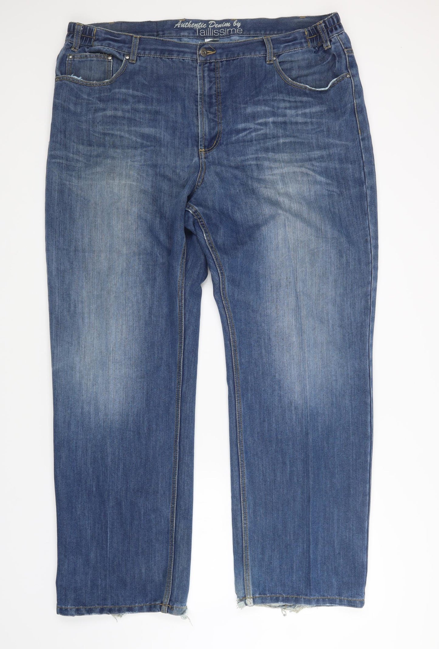 Taillissime Womens Blue   Straight Jeans Size 46 L32 in