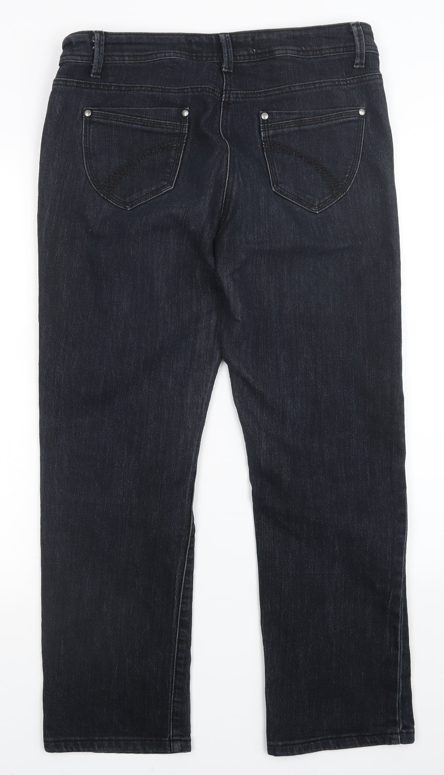TU Womens Blue   Straight Jeans Size 14 L27 in