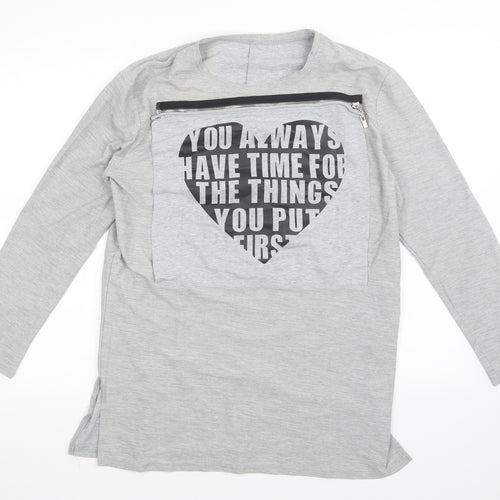 TU Womens Grey   Pullover Jumper