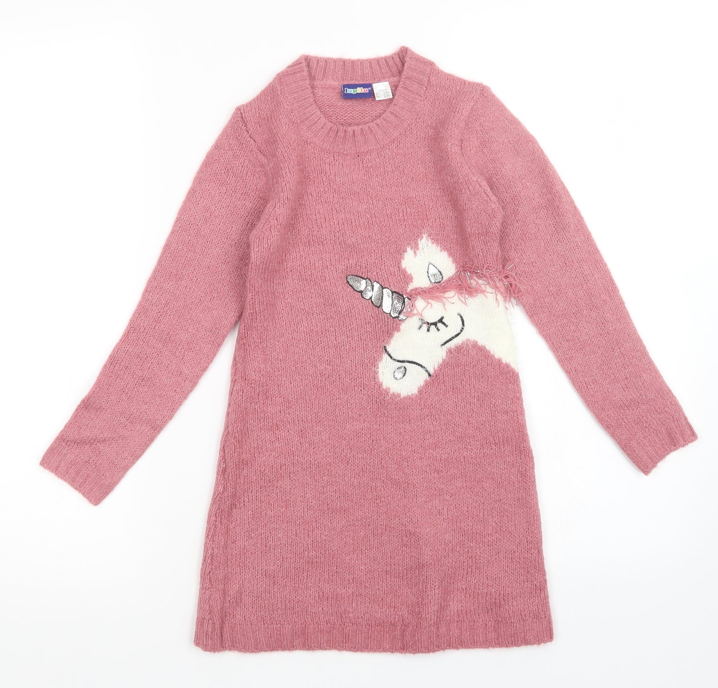 Lupilu Girls Pink   Jumper Dress  Size 4-5 Years