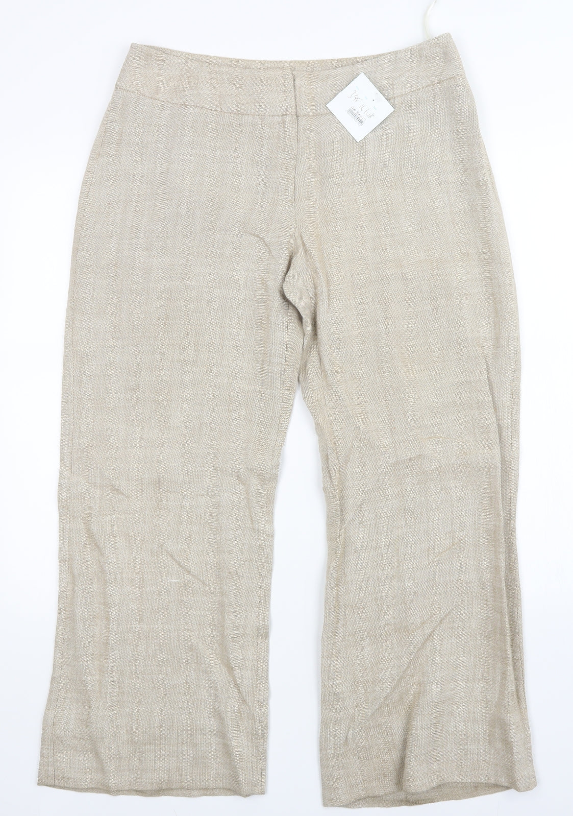 Prerworn Womens Beige   Trousers  Size 12 L27 in