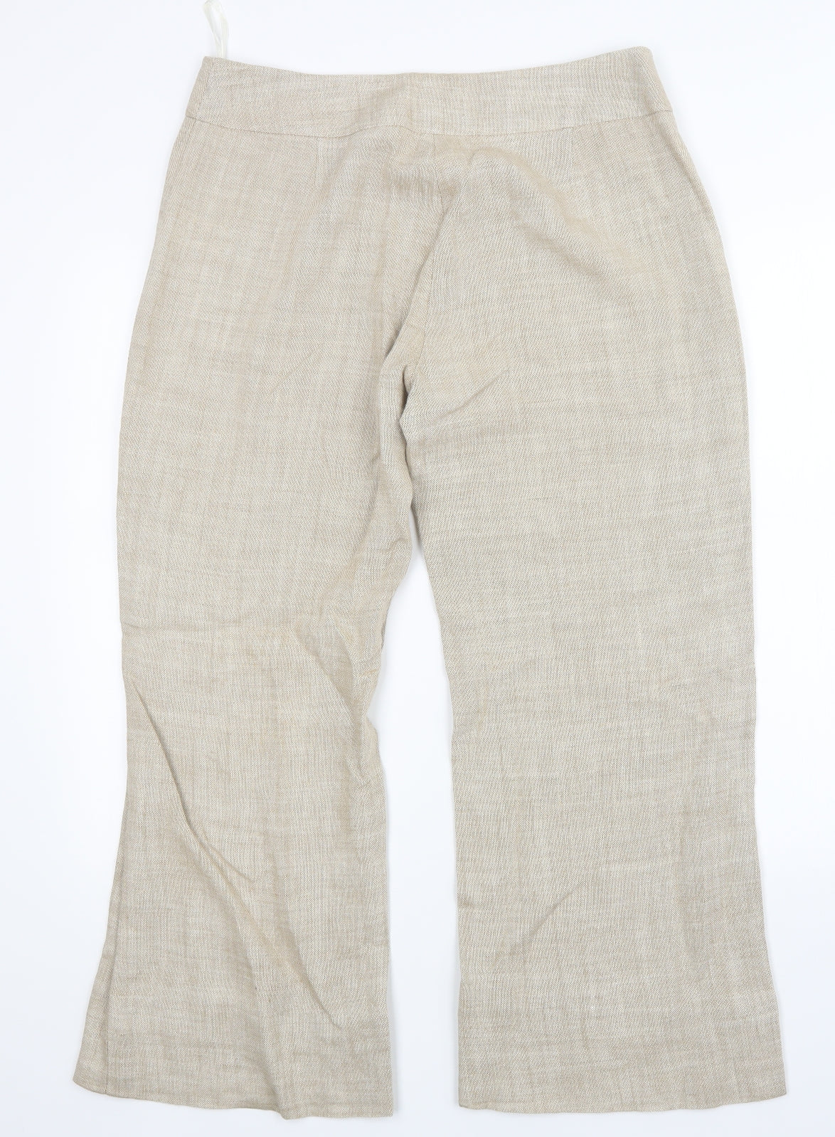 Prerworn Womens Beige   Trousers  Size 12 L27 in