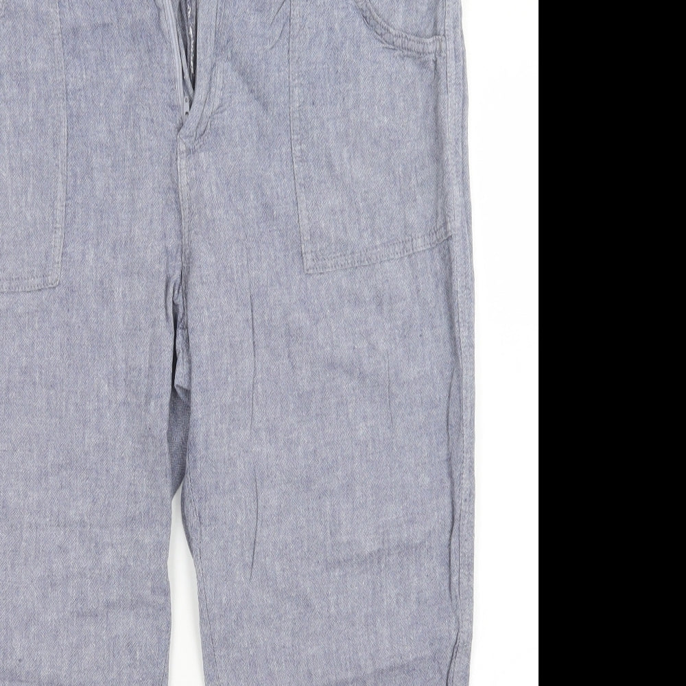 F&F Womens Blue   Trousers  Size 18 L25 in