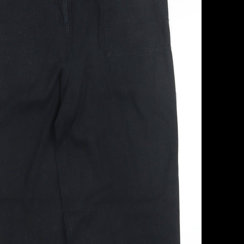 South Womens Black   Trousers  Size 14 L27 in