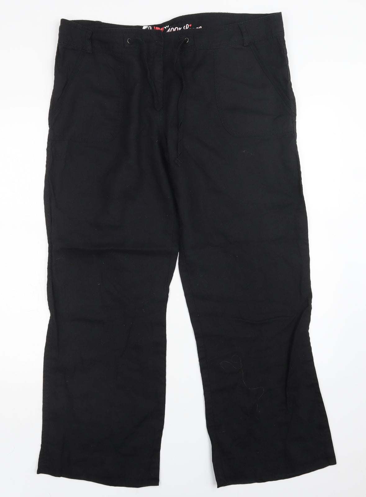 Atmosphere Womens Black   Trousers  Size 18 L29 in