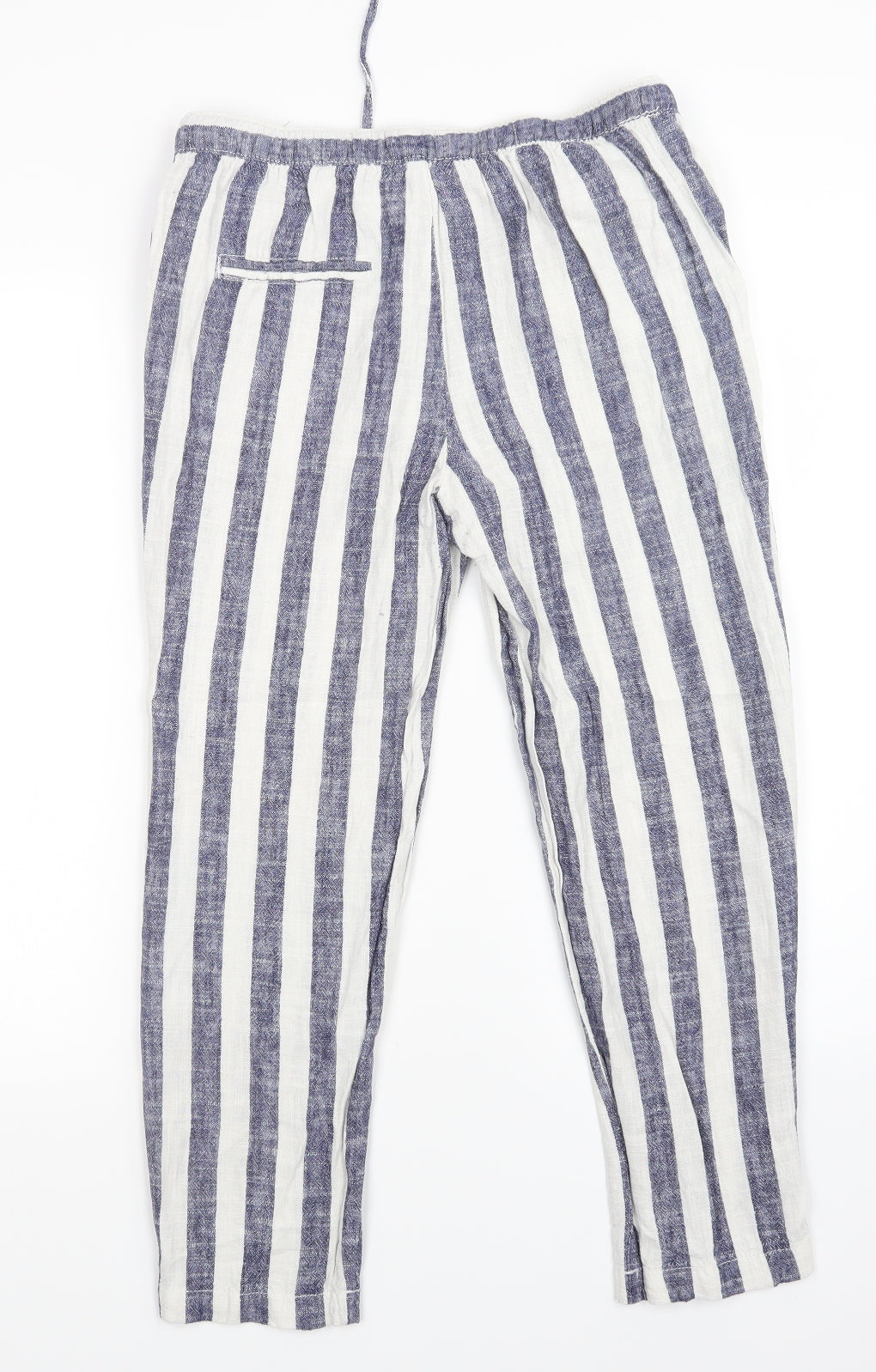 Papaya Womens Multicoloured Striped  Trousers  Size 8 L26 in