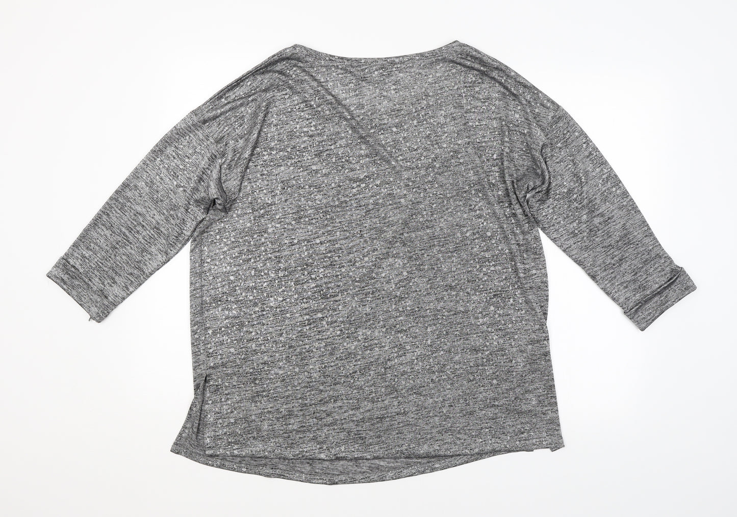 Wallis Womens Silver   Basic Blouse Size M