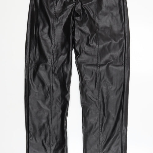 Nasty Gal  Womens Black   Trousers  Size 10 L34 in