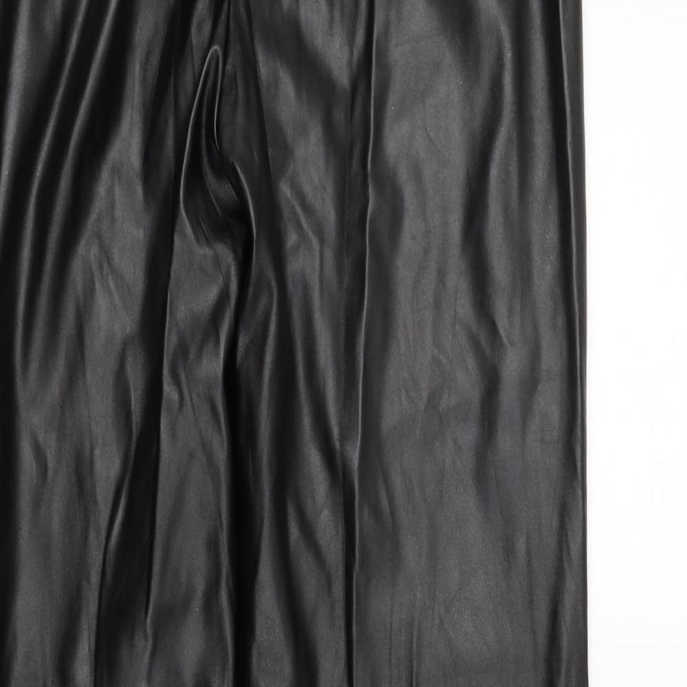 Nasty Gal  Womens Black   Trousers  Size 10 L34 in