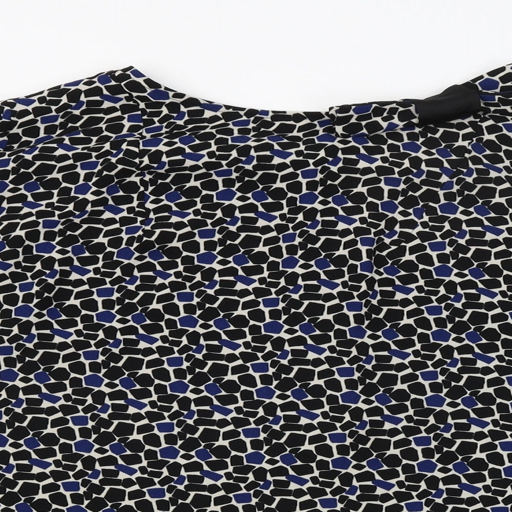Avoca Womens Multicoloured Geometric  Basic Blouse