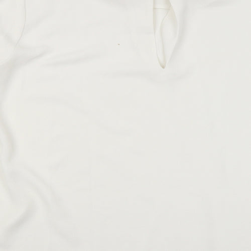 Twist Tango Womens White   Basic Blouse Size 12