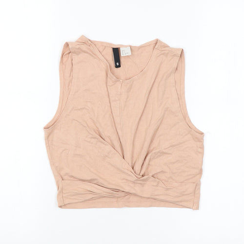 H&M Womens Brown   Basic Tank Size S
