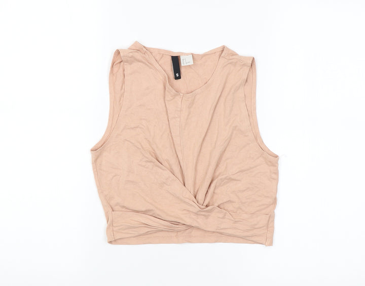 H&M Womens Brown Basic Tank Size S