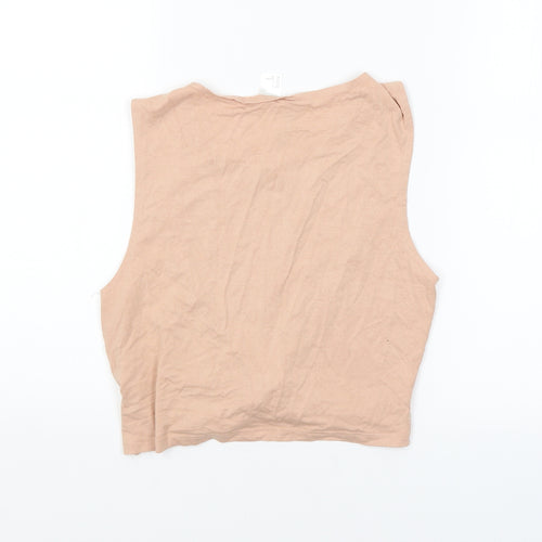 H&M Womens Brown   Basic Tank Size S