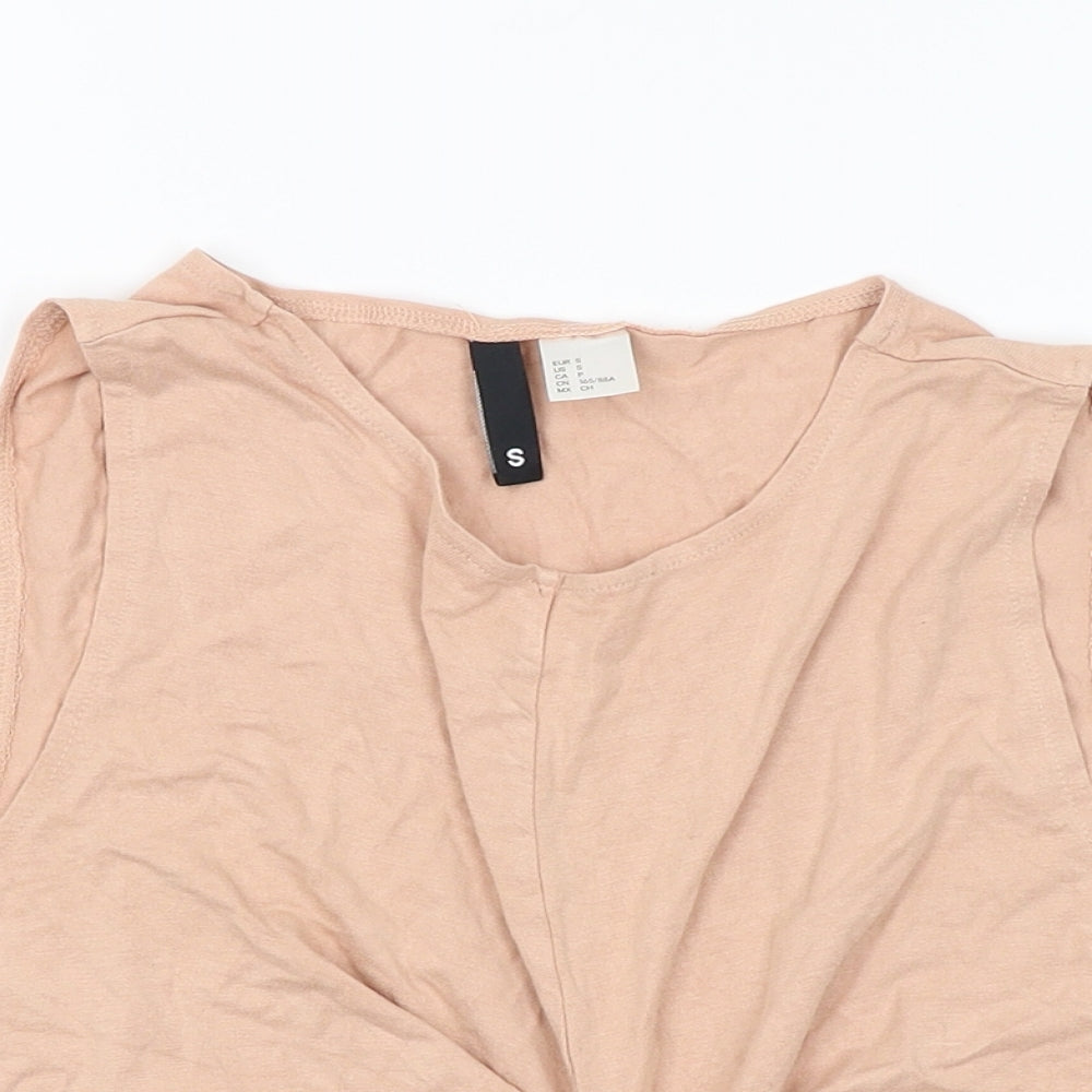 H&M Womens Brown   Basic Tank Size S