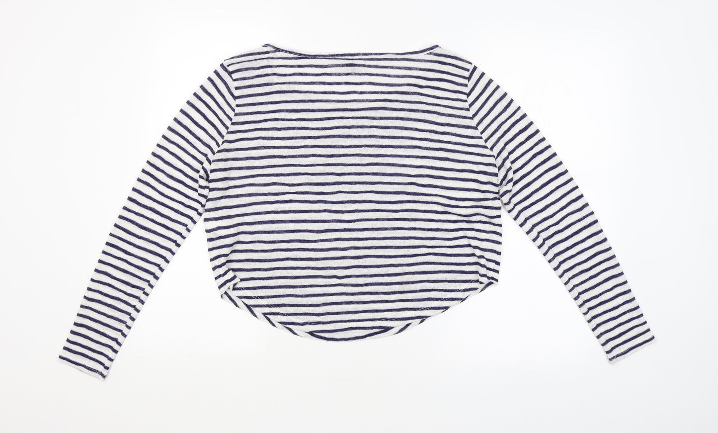H&M Womens Multicoloured Striped  Pullover Jumper Size M