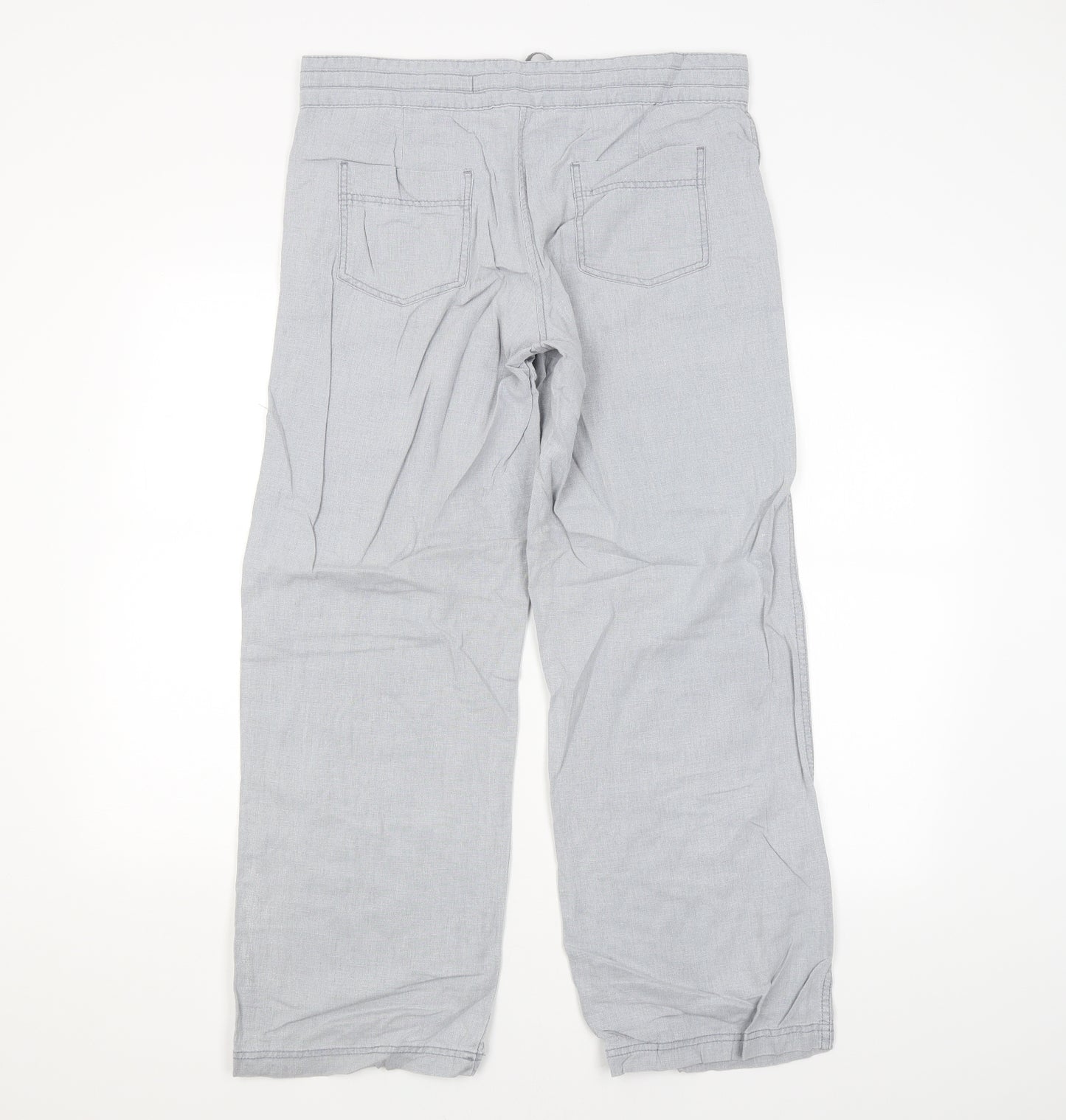 NEXT Womens Grey   Trousers  Size 12 L28 in