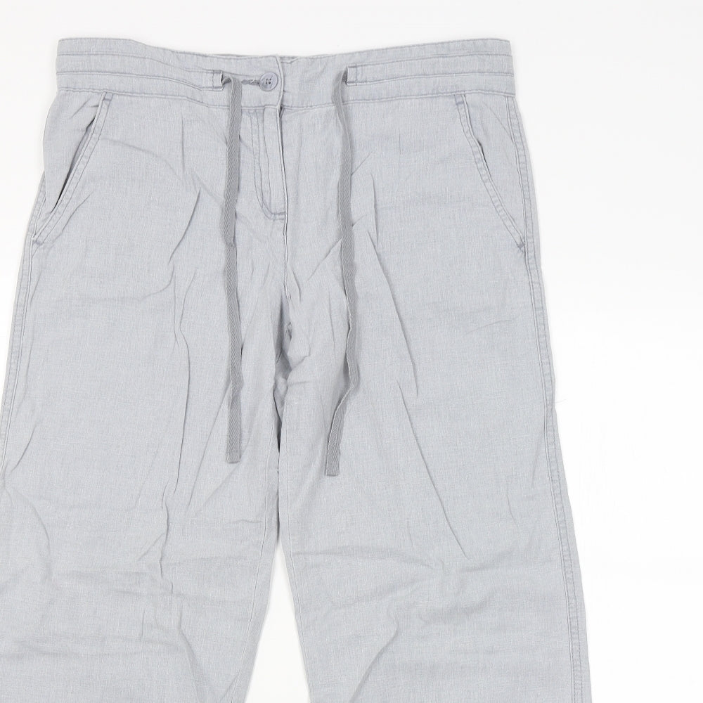 NEXT Womens Grey   Trousers  Size 12 L28 in