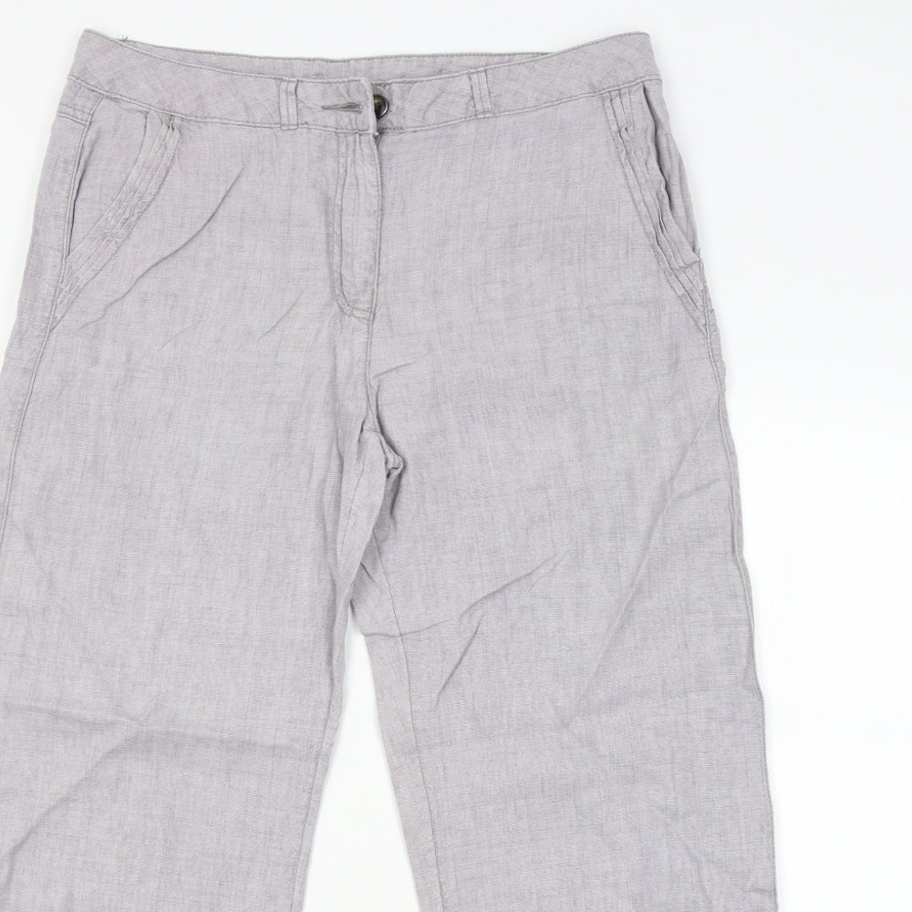 George Womens Purple   Trousers  Size 14 L30 in