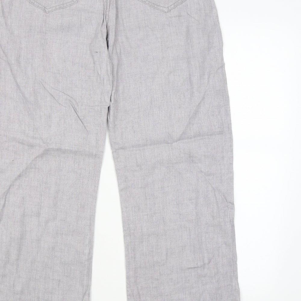 George Womens Purple   Trousers  Size 14 L30 in