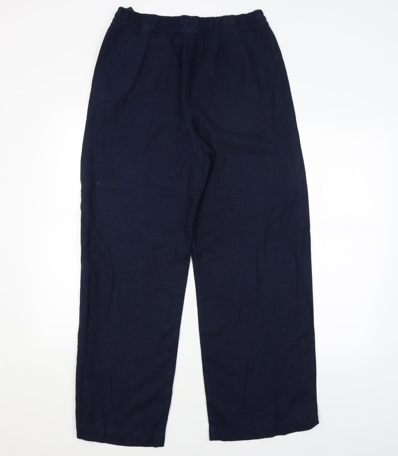 M&S Womens Blue   Bloomer Trousers Size 12 L30 in