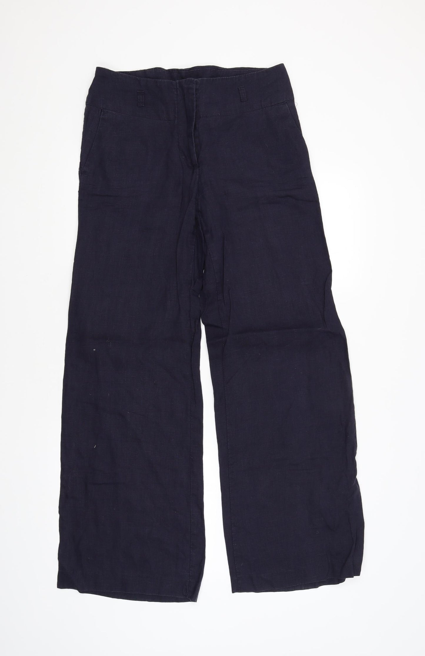H&M Womens Blue   Bloomer Trousers Size 10 L32 in