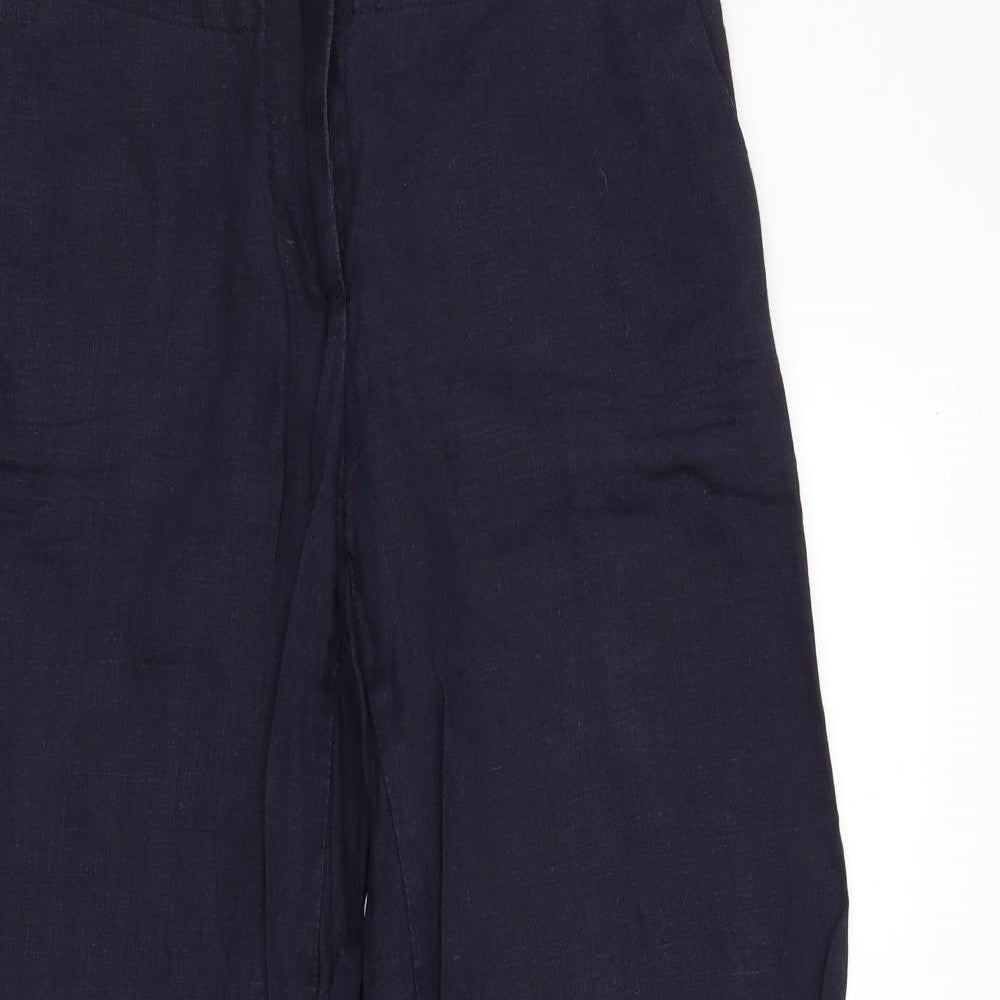H&M Womens Blue   Bloomer Trousers Size 10 L32 in