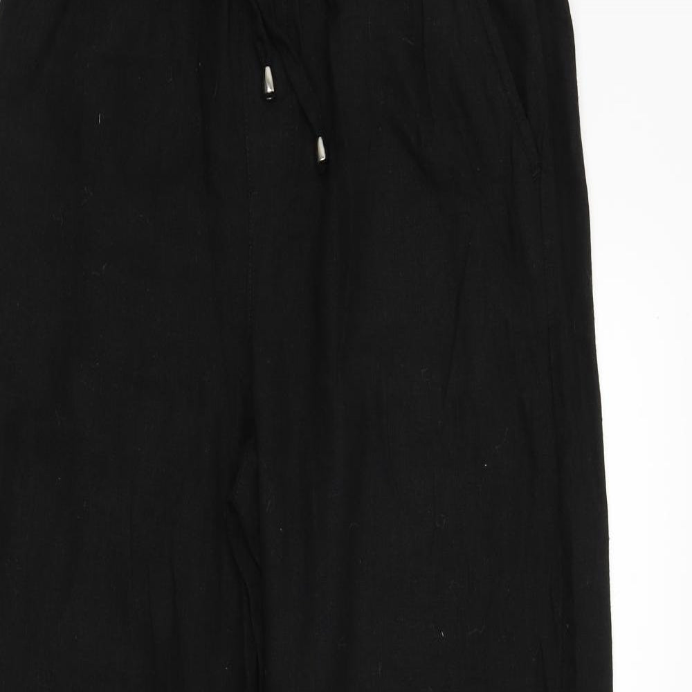 Be Very Womens Black   Bloomer Trousers Size 10 L30 in