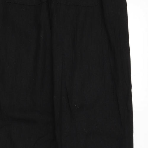 Be Very Womens Black   Bloomer Trousers Size 10 L30 in