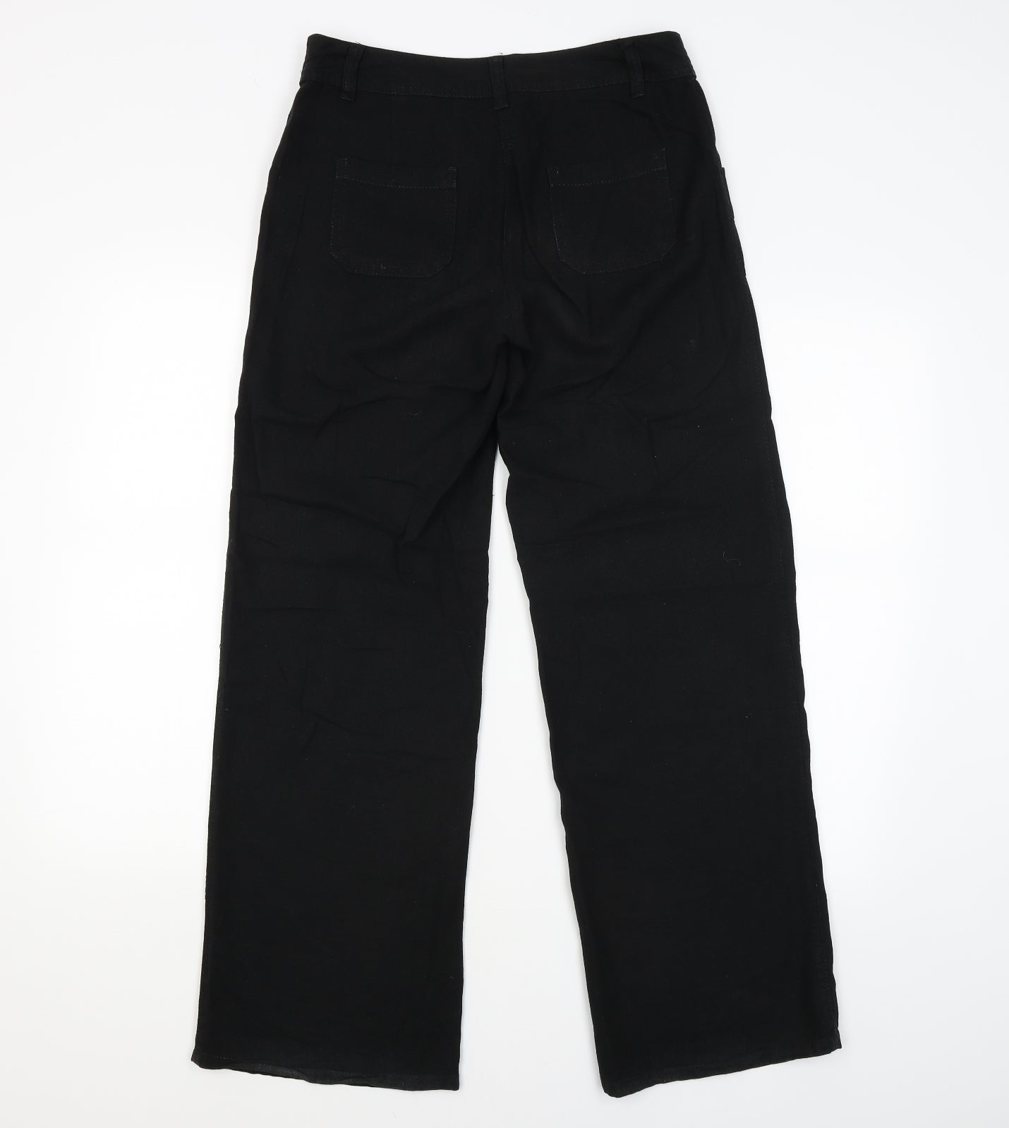 F&F Womens Black   Chino Trousers Size 6 L30 in