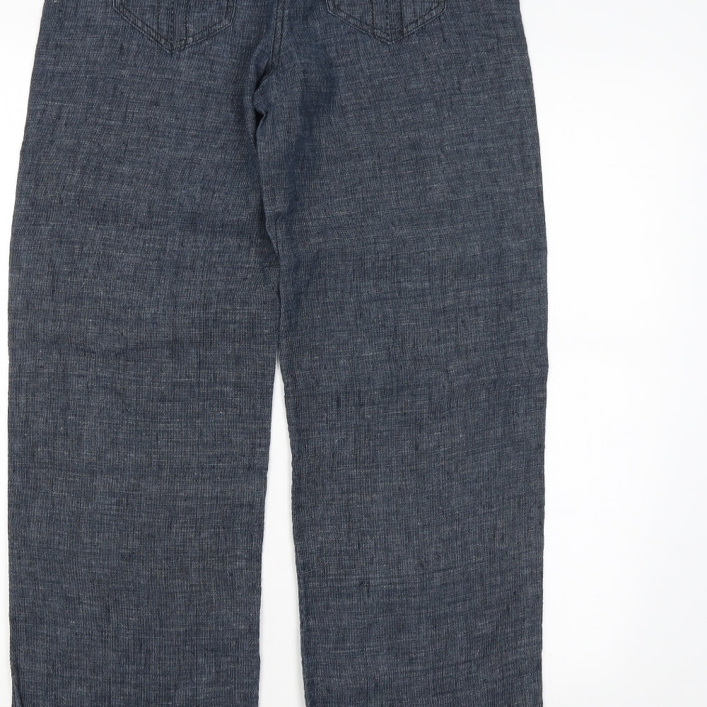 George Womens Blue   Chino Trousers Size 10 L30 in