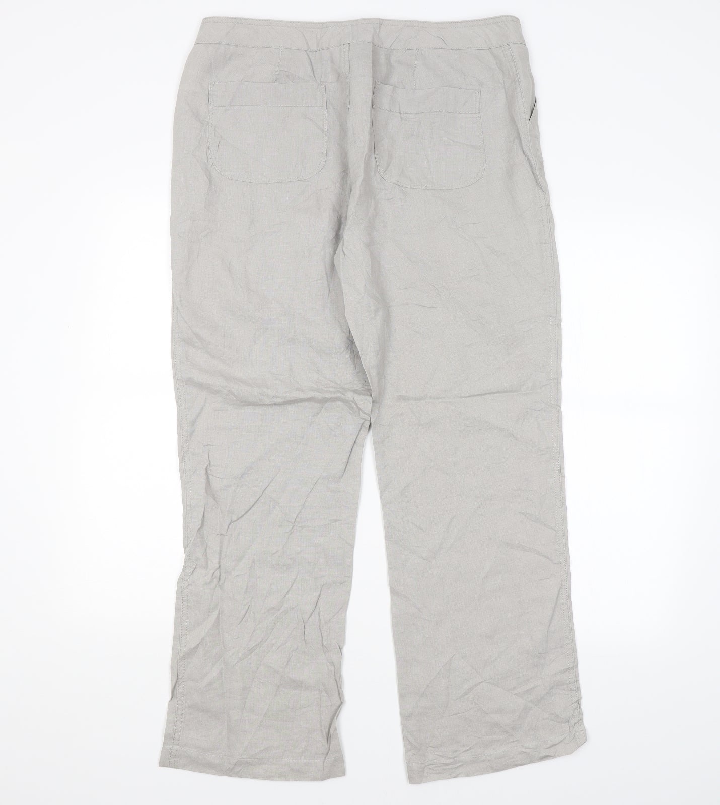 Cynthia Rowley  Womens Grey   Chino Trousers Size 16 L30 in