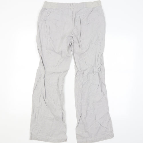 Q/S Womens Grey   Trousers   L30 in