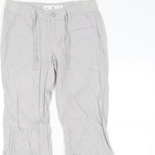 Q/S Womens Grey   Trousers   L30 in