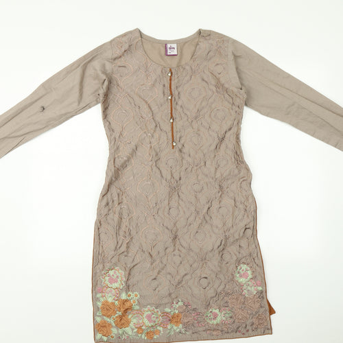 rmaw Womens Multicoloured Floral  Tunic T-Shirt Size M