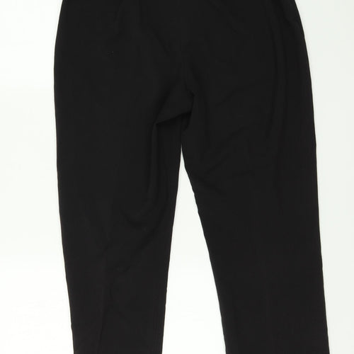 Classics Womens Black   Trousers  Size 12 L27 in