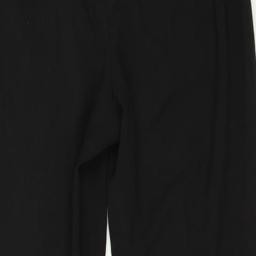 Classics Womens Black   Trousers  Size 12 L27 in