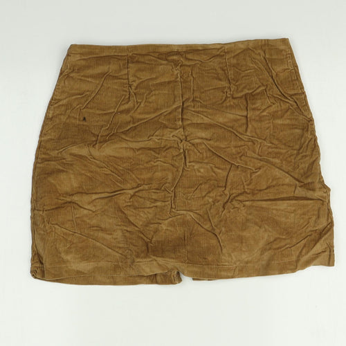 Select Womens Brown   Mini Skirt Size 10