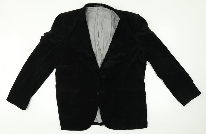 NEXT Mens Black   Jacket Suit Jacket