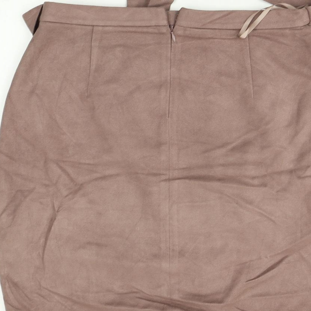 River Island Womens Pink   Straight & Pencil Skirt Size 12