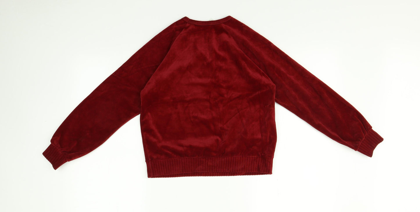 BHS Womens Red   Pullover Sweatshirt Size S